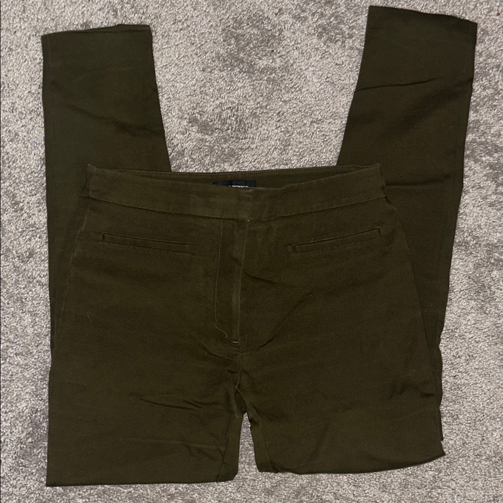 Club Monaco Dark Olive Chinos